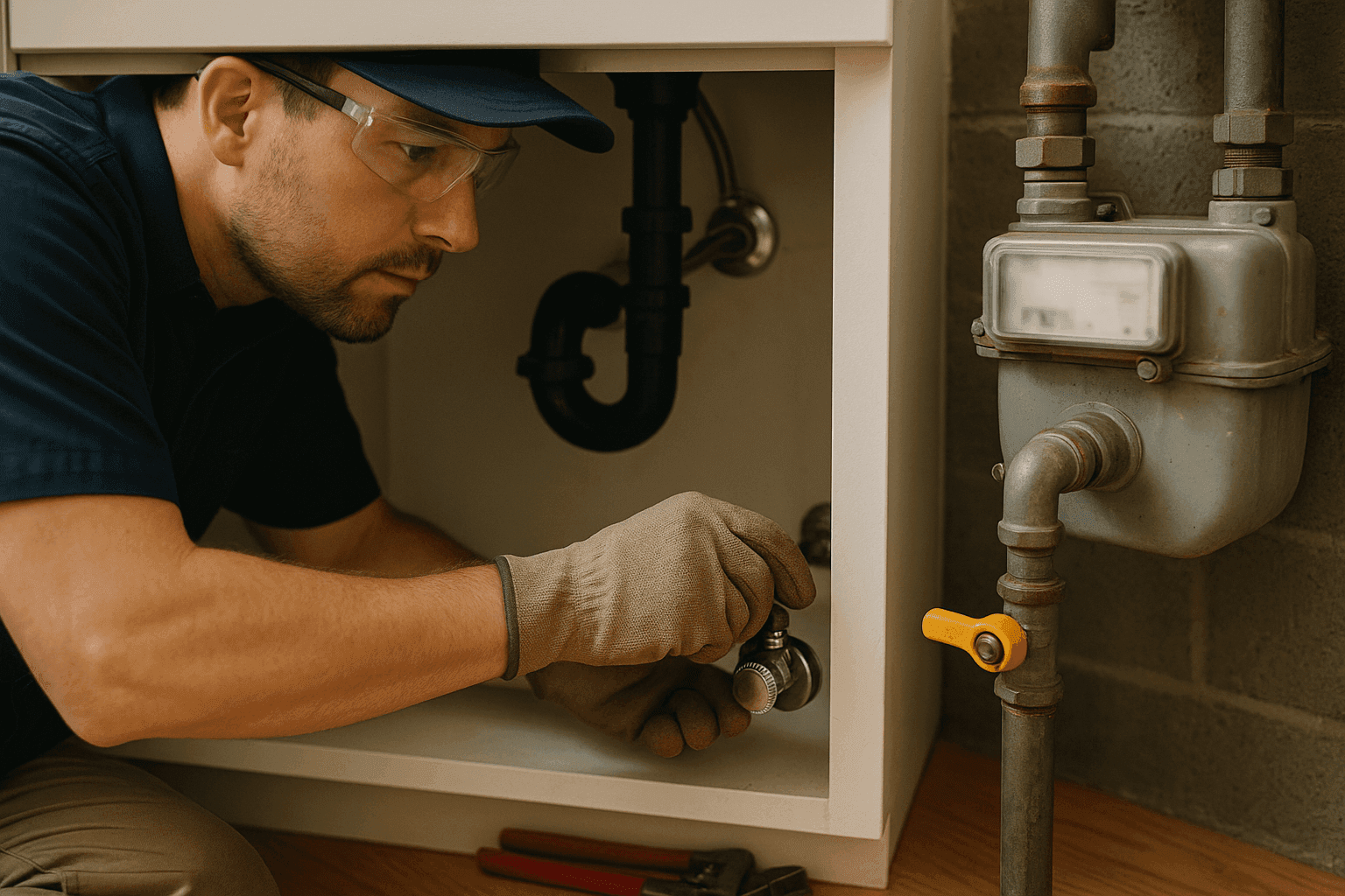 How to Safely Shut Off Water and Gas in a Plumbing Emergency